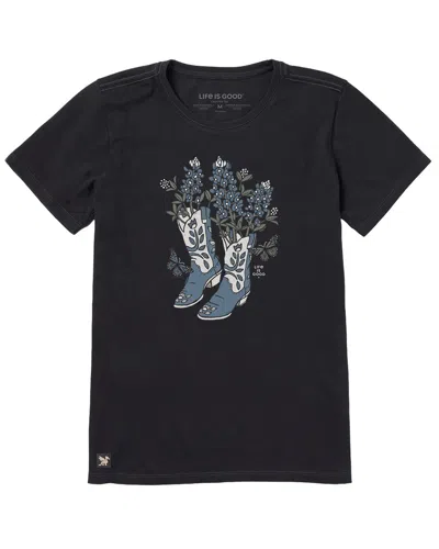 Life Is Good ® Crusher T-shirt In Black