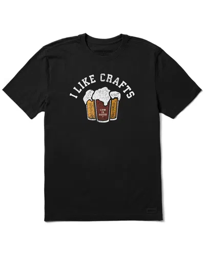 Life Is Good ® Crusher T-shirt In Black