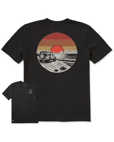 Life Is Good ® Crusher T-shirt In Black