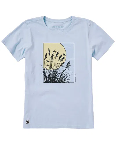 Life Is Good Crusher T-shirt In Blue