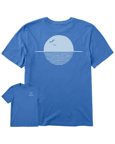 Life Is Good ® Crusher T-shirt In Blue