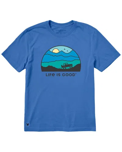 Life Is Good ® Crusher T-shirt In Blue