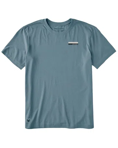 Life Is Good ® Crusher T-shirt In Blue