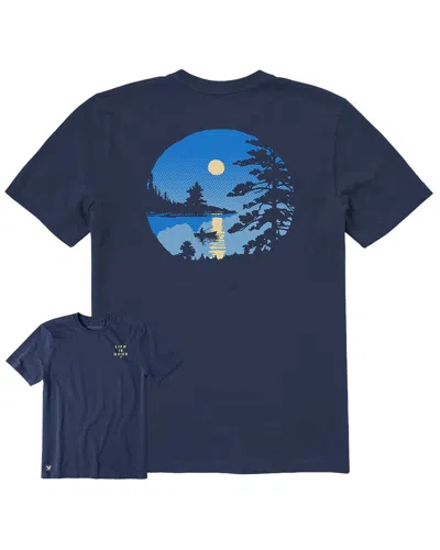 Life Is Good ® Crusher T-shirt In Blue