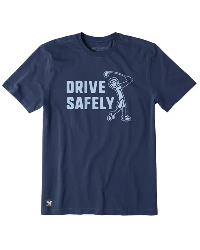 Life Is Good ® Crusher T-shirt In Blue