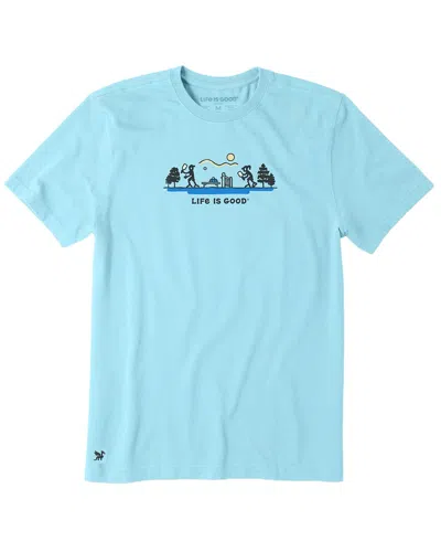 Life Is Good ® Crusher T-shirt In Blue