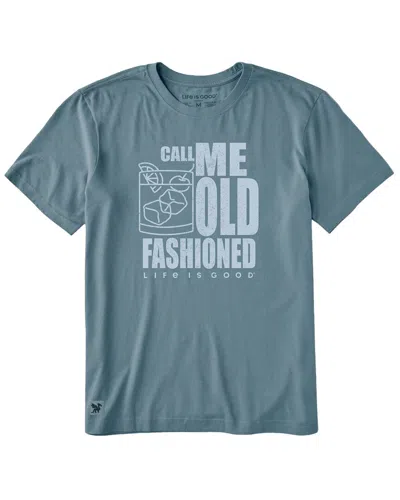 Life Is Good ® Crusher T-shirt In Blue