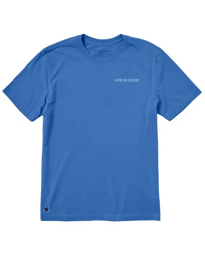 Life Is Good ® Crusher T-shirt In Blue