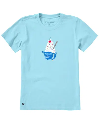 Life Is Good ® Crusher T-shirt In Blue