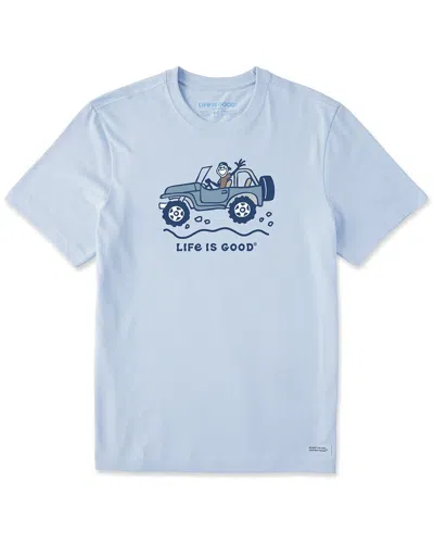 Life Is Good ® Crusher T-shirt In Blue