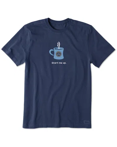 Life Is Good ® Crusher T-shirt In Blue