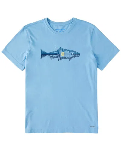 Life Is Good ® Crusher T-shirt In Blue