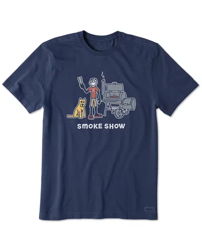 Life Is Good ® Crusher T-shirt In Blue