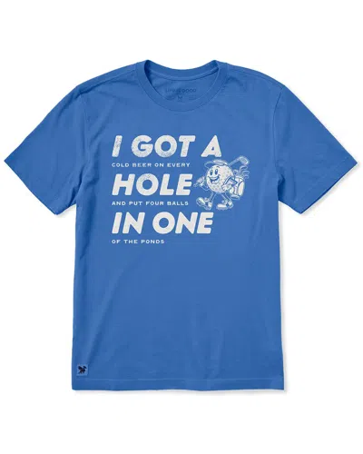 Life Is Good ® Crusher T-shirt In Blue