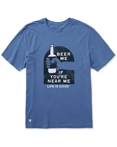 Life Is Good ® Crusher T-shirt In Blue