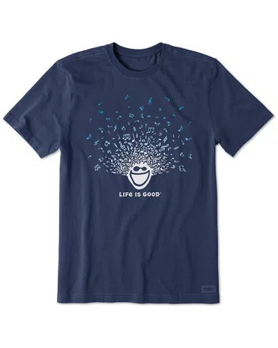Life Is Good ® Crusher T-shirt In Blue