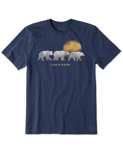 Life Is Good ® Crusher T-shirt In Blue
