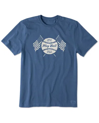 Life Is Good ® Crusher T-shirt In Blue