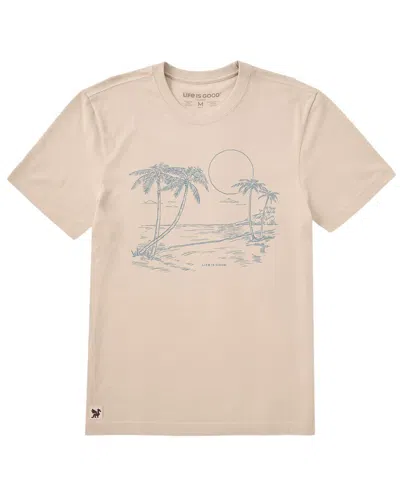 Life Is Good ® Crusher T-shirt In Brown