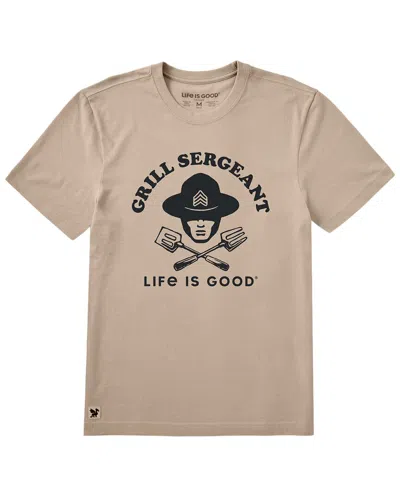 Life Is Good ® Crusher T-shirt In Brown