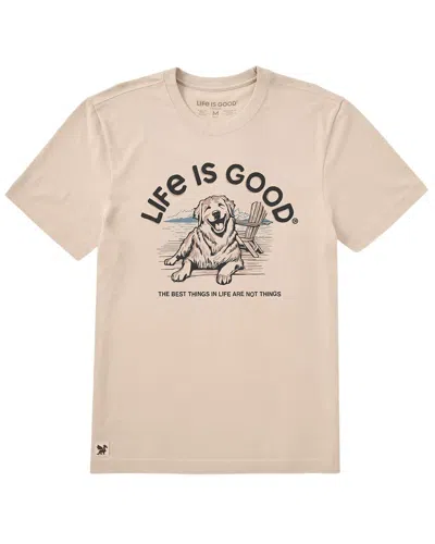 Life Is Good ® Crusher T-shirt In Brown