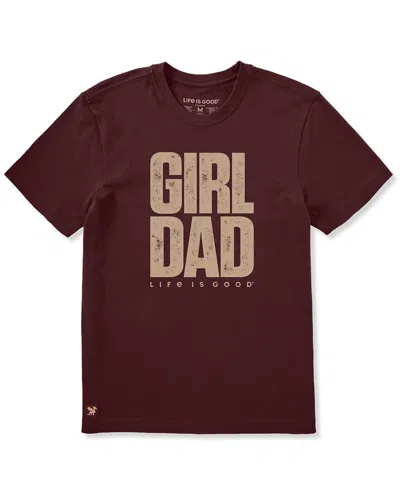 Life Is Good ® Crusher T-shirt In Brown