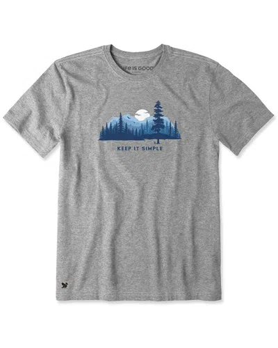 Life Is Good ® Crusher T-shirt In Gray