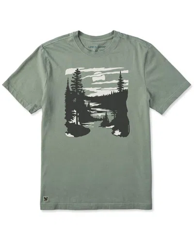 Life Is Good ® Crusher T-shirt In Green
