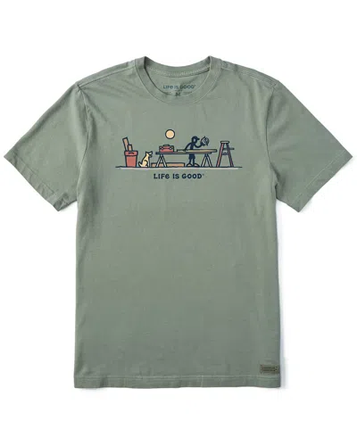 Life Is Good ® Crusher T-shirt In Green