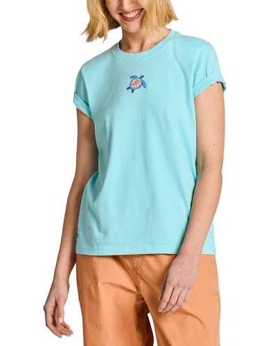 Life Is Good Crusher T-shirt In Blue