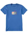 Life Is Good Crusher T-shirt In Multi