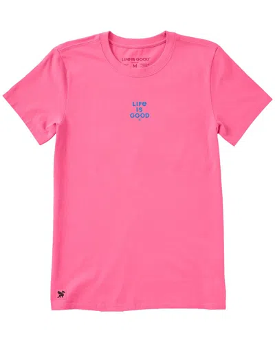 Life Is Good ® Crusher T-shirt In Pink