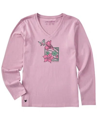 Life Is Good ® Crusher T-shirt In Pink