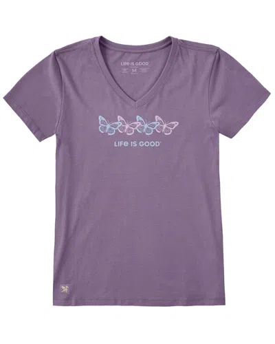 Life Is Good ® Crusher T-shirt In Purple