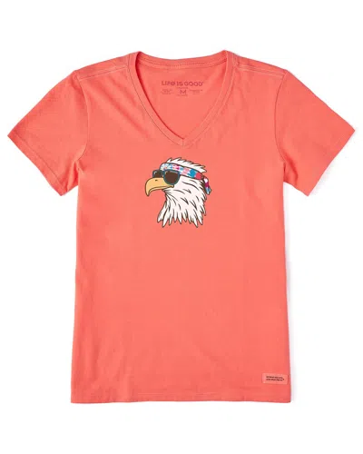 Life Is Good ® Crusher V-neck T-shirt
