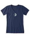 Life Is Good ® Crusher V-neck T-shirt