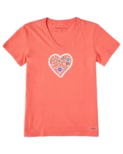 Life Is Good ® Crusher V-neck T-shirt