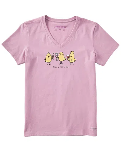 Life Is Good ® Crusher V-neck T-shirt