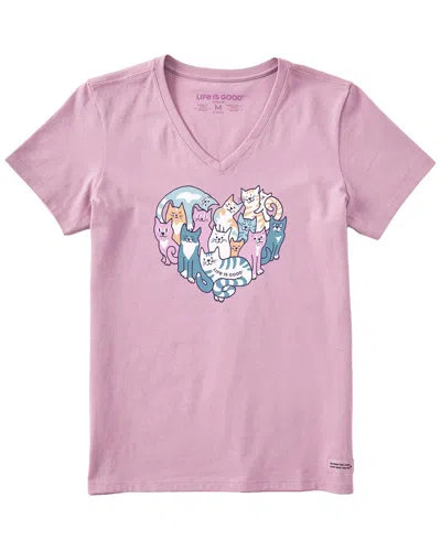 Life Is Good ® Crusher V-neck T-shirt