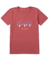 Life Is Good Crusher V-neck T-shirt