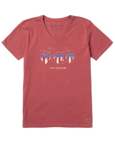 Life Is Good ® Crusher V-neck T-shirt