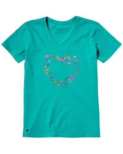 Life Is Good ® Crusher V-neck T-shirt In Multi