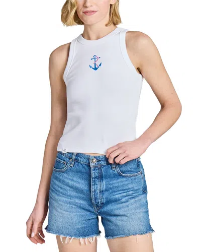 Life Is Good ® Fitted Tank In White