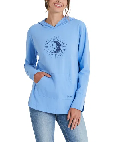 Life Is Good Flex Hoodie In Blue