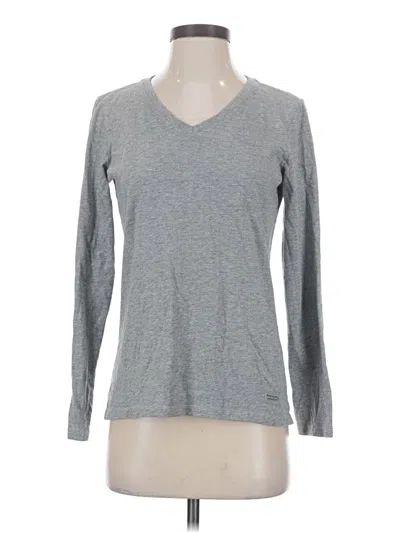 Pre-owned Life Is Good Long Sleeve T-shirt In Gray