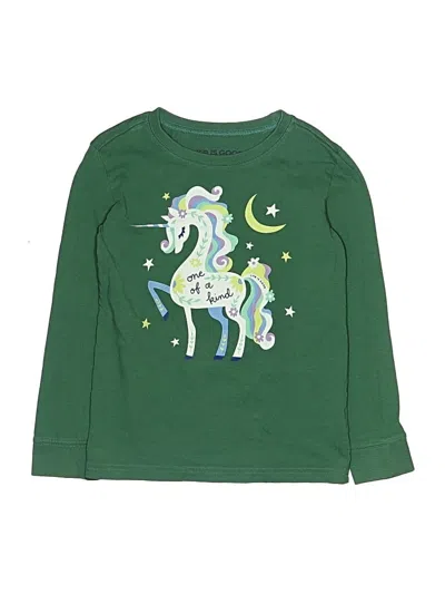 Pre-owned Life Is Good Kids' Long Sleeve T-shirt In Green
