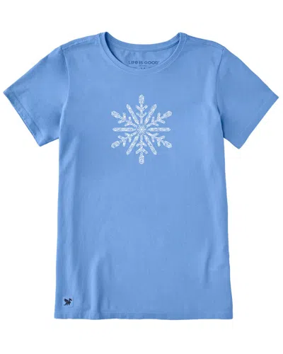 Life Is Good ® Relaxed Crusher T-shirt In Blue