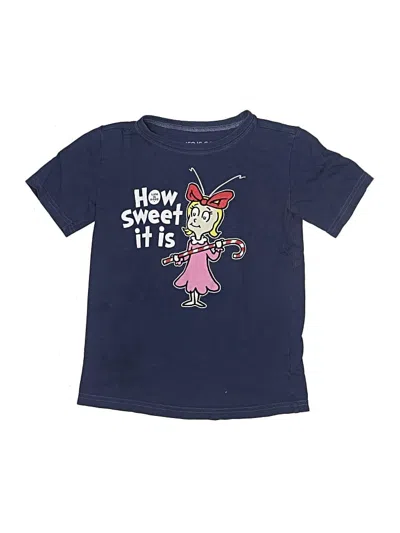 Pre-owned Life Is Good Kids' Short Sleeve T-shirt In Blue
