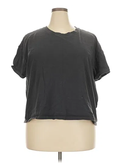 Pre-owned Life Is Good Short Sleeve T-shirt In Gray