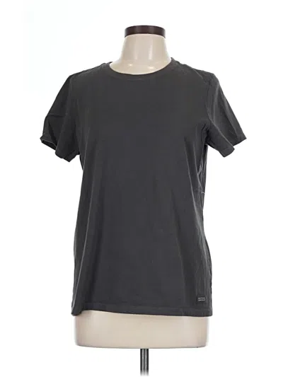 Pre-owned Life Is Good Short Sleeve T-shirt In Gray